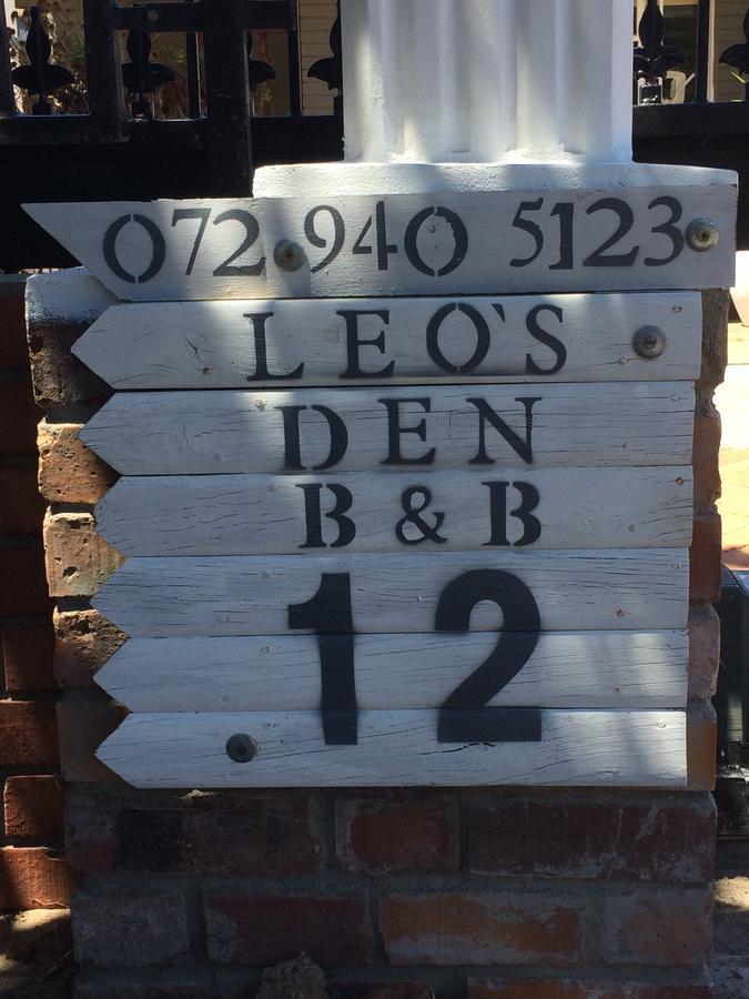 Bed and Breakfast Leo'S Den Fish Hoek Exterior foto